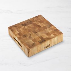Boos End-Grain Cutting & Carving Block, Maple, 12" X 12" X" 3