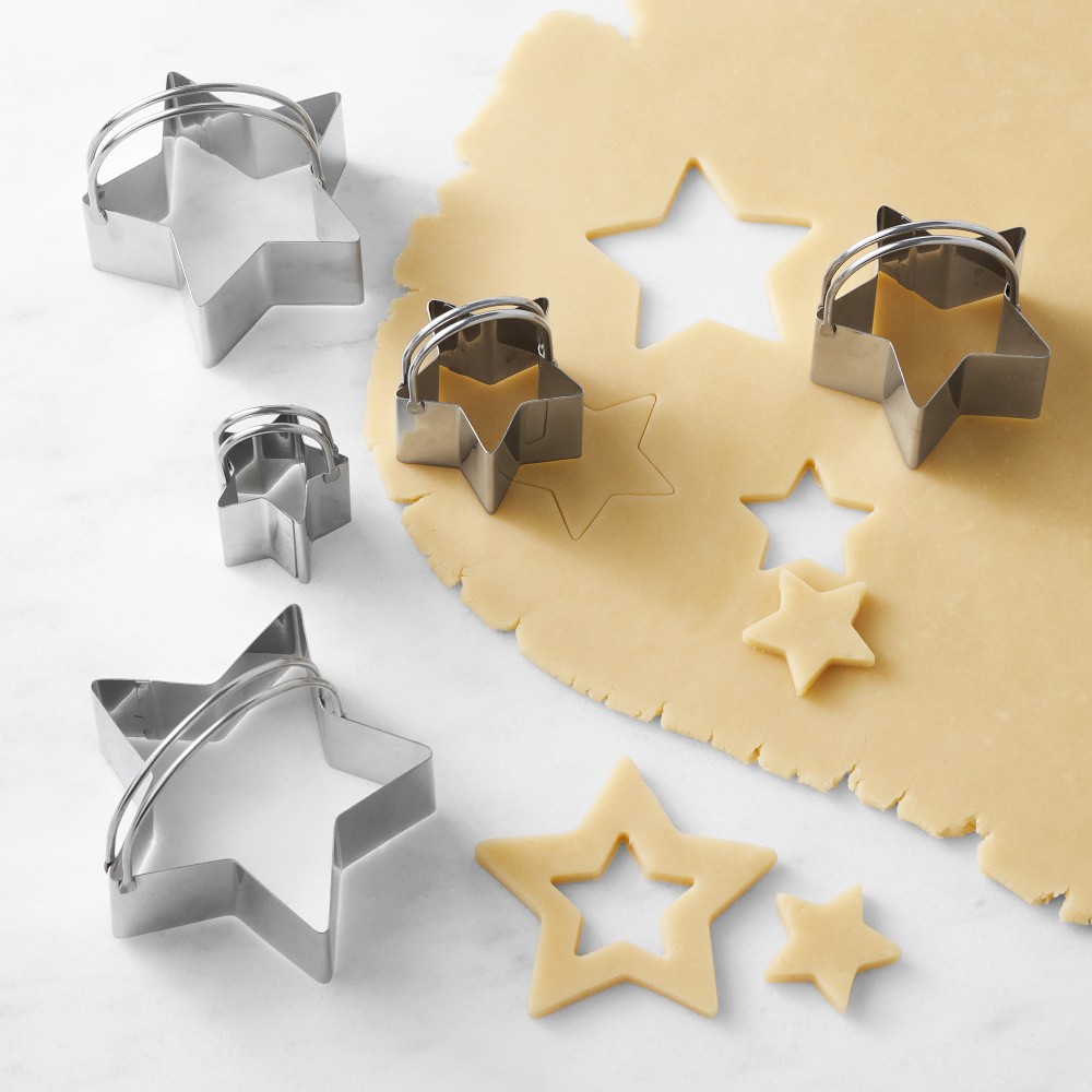 Star Biscuit Cookie Cutter, Set of 5 - Set of 5