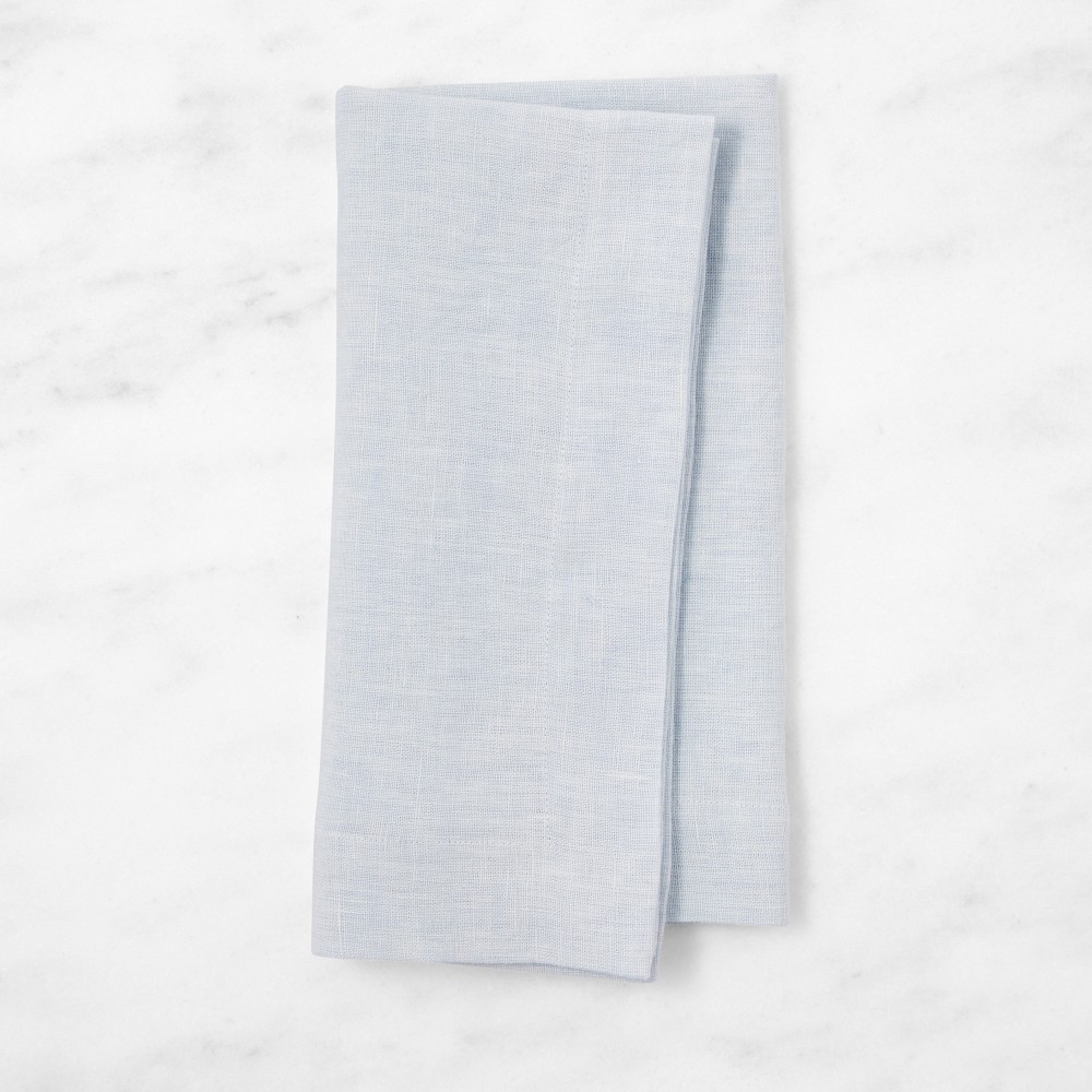 Signature Linen Napkins - *Set of 8, Pale Blue*