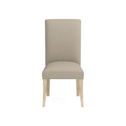 OPEN BOX: Belvedere Upholstered Dining Side Chair, Performance Slub Weave, Sand