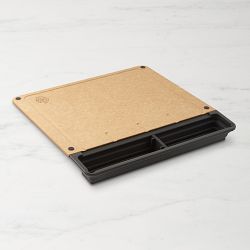Cup Board Pro Cutting & Carving Board with Tray Divider