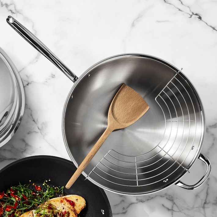 Williams Sonoma Specialty Stainless-Steel Wok | Williams Sonoma