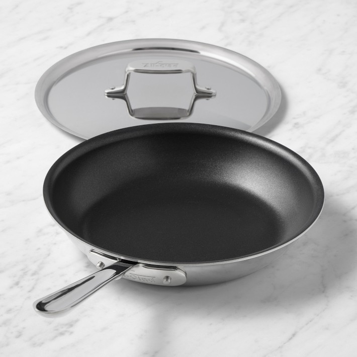All-Clad d5 Stainless-Steel Nonstick Covered Frying Pan | Williams