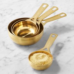 Le Creuset Measuring Cups, Set of 4, Gold