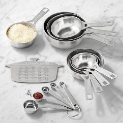 Le Creuset 14-Piece Measuring Set, Stainless Steel