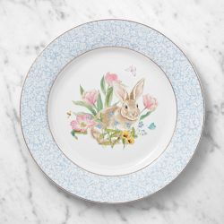 Garden Flowers Dinner Plates, Set of 4