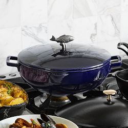 Staub Bouillabaisse Pot with Fish Knob, 5-Qt.