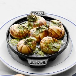 Staub Enameled Cast Iron Escargot Dish