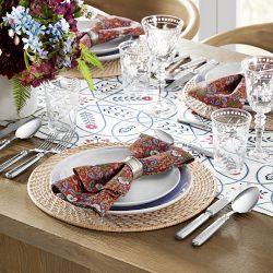 Morris &amp; Co. x Williams Sonoma Brophy Trellis Table Runner