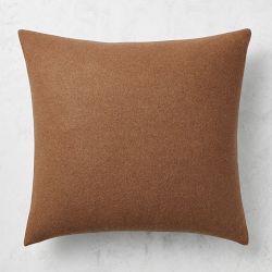 Reversible Double Face Solid Cashmere Pillow Cover