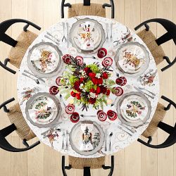 'Twas the Night Before Christmas Round Tablecloth