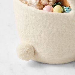 West Elm x Williams Sonoma Felt Bunny Easter Bucket