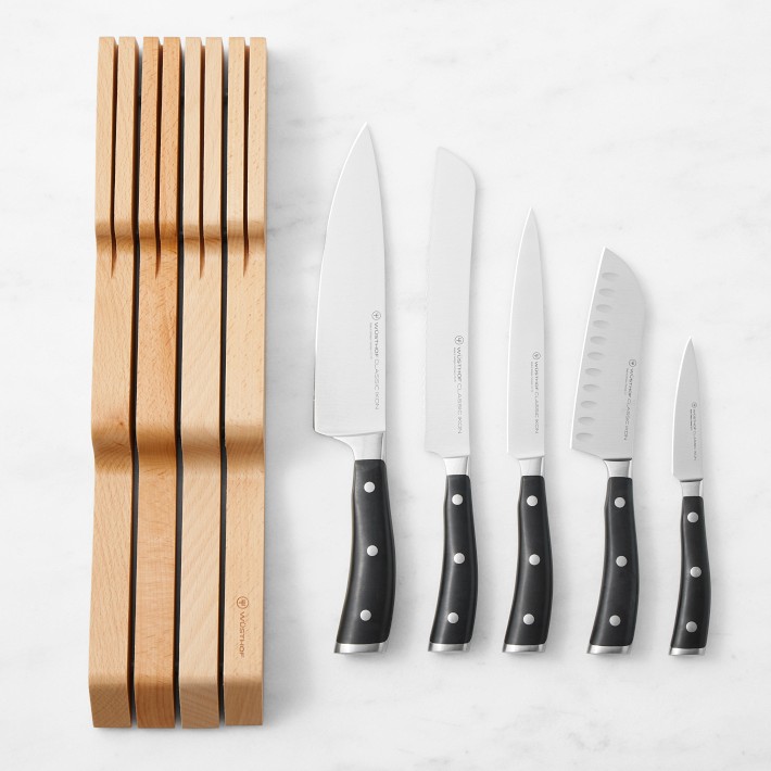 Wüsthof Classic Ikon 6-Piece In Drawer Knife Set | Williams Sonoma