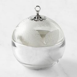 Williams Sonoma Winter Forest Figural Decorative Candle