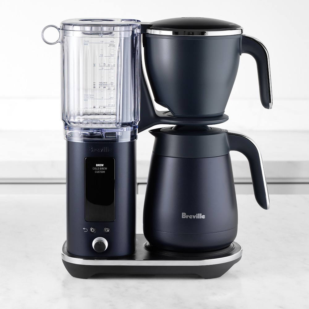 Breville Luxe Brewer™ Drip Coffee Maker with Thermal Carafe - Damson Blue