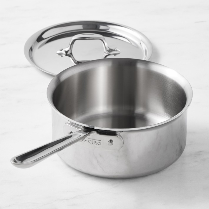 All-Clad D3® Tri-Ply Saucepan | Williams Sonoma