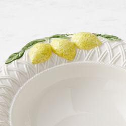 Limone Embossed Serving Bowl