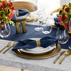 Linen Double Hemstitch Table Runner