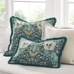 Morris &amp; Co. x Williams Sonoma Home Honeysuckle and Tulip Pillow Cover
