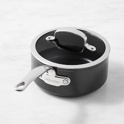 GreenPan Premiere Hard Anodized Ceramic Nonstick Saucepan, 2-Qt.