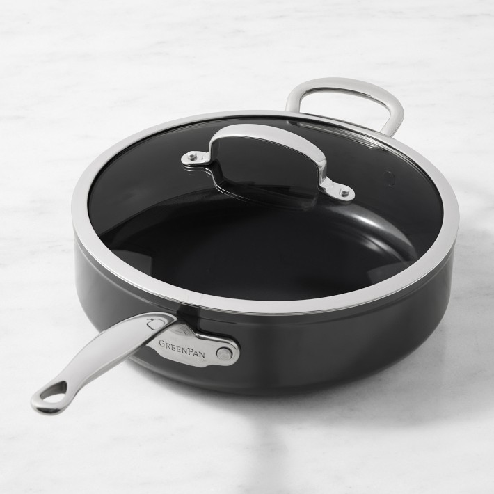 GreenPan Premiere Max Hard Anodized Ceramic Nonstick Covered Saute