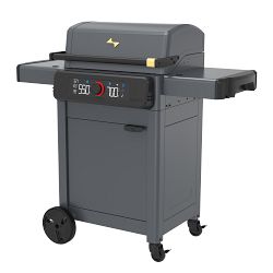 CURRENT Model G Electric Grill with Storage Locker Kit, Dual Slide Out Bins Kit, & Cabinet Kit