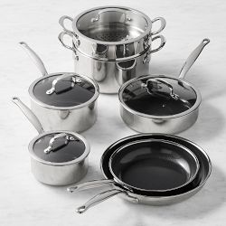 GreenPan Premiere Stainless-Steel Ceramic Nonstick 11-Piece Cookware Set