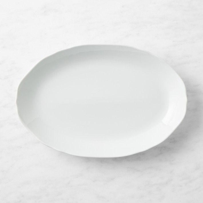 Apilco Oval Porcelain Serving Platter | Williams Sonoma