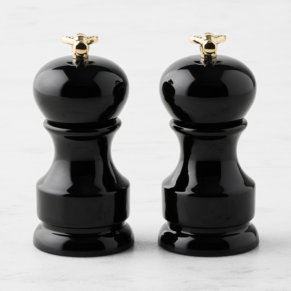 Williams Sonoma Bee Salt & Pepper Bistro Mills Set, 4" - Set of 2