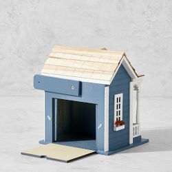 Bristol Cottage Birdhouse in Blue