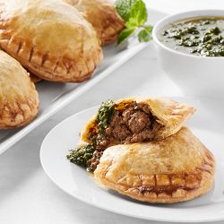 Large Cordero Empanadas with Mint Chimichurri, Serves 6