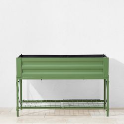 Raised Garden Planter, Moss Green