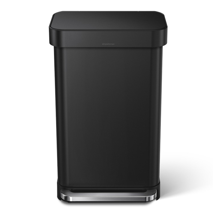 simplehuman Step Trash Can with Liner Pocket - 45L | Williams Sonoma