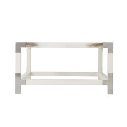 Theodore Alexander Cutting Edge Square Coffee Table (44")