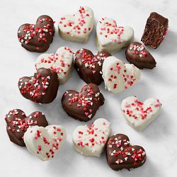 Valentine's Day Brownie Bites