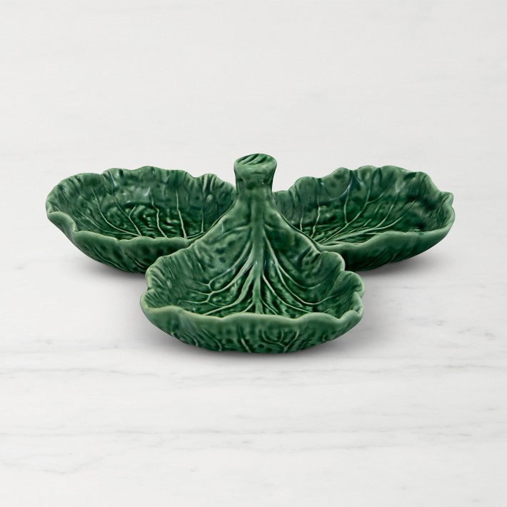 Bordallo Pinheiro Cabbage Olive Dish | Williams Sonoma