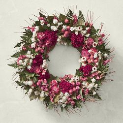 Pink Lady Wreath | Williams Sonoma