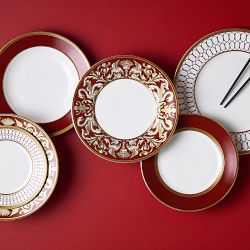 Wedgwood Renaissance Red 5-Piece Dinnerware Set