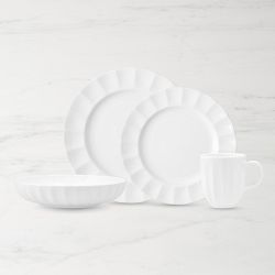 Fortessa Blyss 16-Piece Dinnerware Set, White