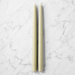 12" Taper Candles, Set of 2, Desert Green