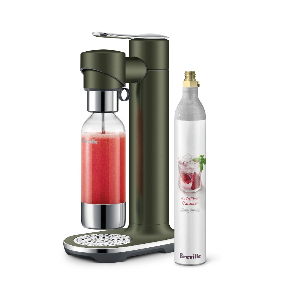 Breville InFizz™ Fusion Sparkling Beverage Carbonator - Olive Tapenade