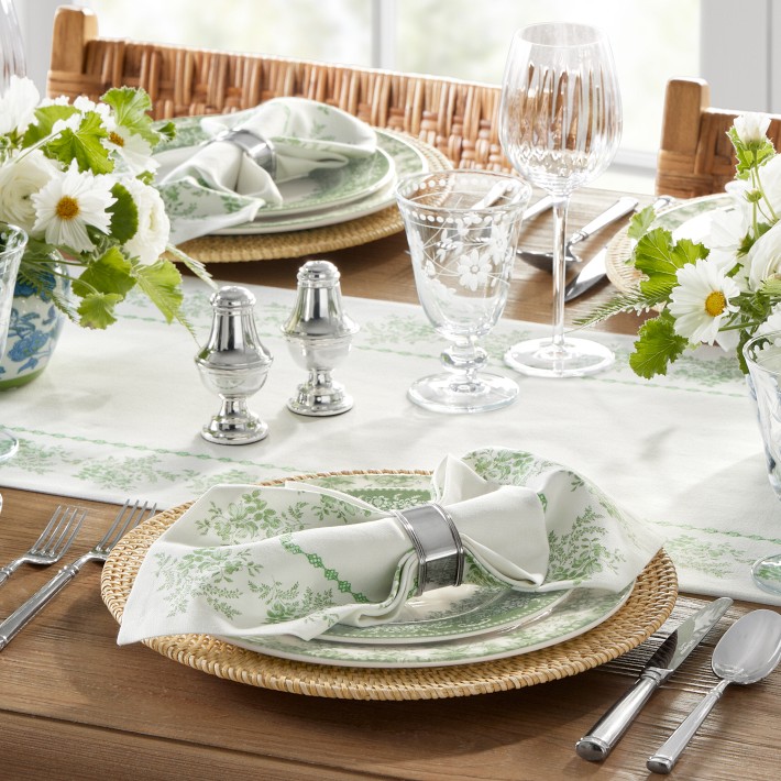 English Floral Table Runner | Williams Sonoma