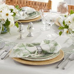 English Floral Tablecloth