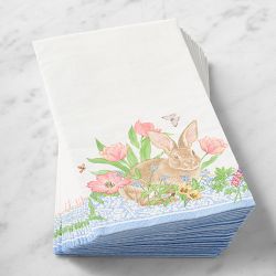 Garden Flowers Paper Guest Towels, Set of 16