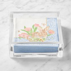Garden Flowers Paper Cocktail Napkins, Set of 20