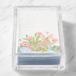 Garden Flowers Paper Guest Towels, Set of 16