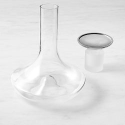 Williams Sonoma Signature Wine Glass Decanter Aerator Set