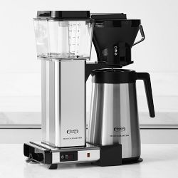 Moccamaster by Technivorm KBT Manual Drip Stop Coffee Maker with Thermal Carafe
