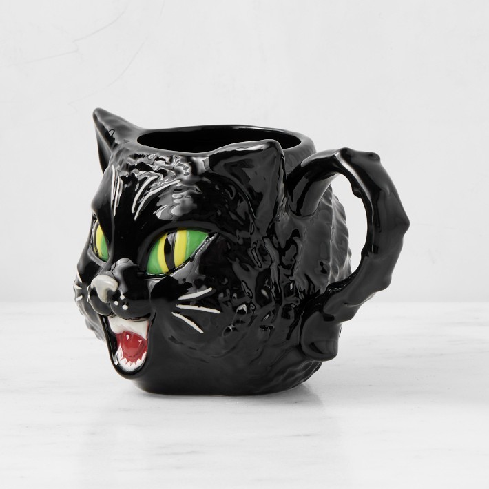 Cat Figural Mug for Fall Drinks | Williams Sonoma