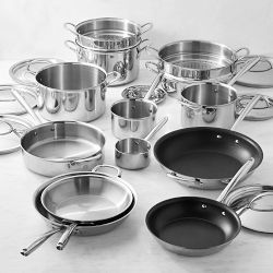 Williams Sonoma Signature Thermo-Clad Stainless-Steel 20-Piece